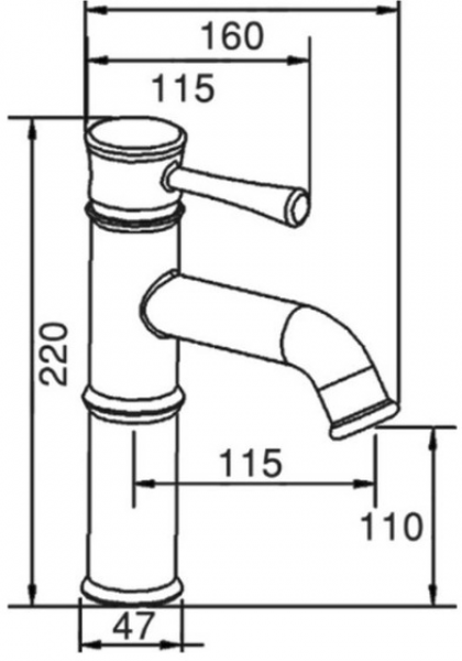 Fontana F-212 Lavabo Bataryası