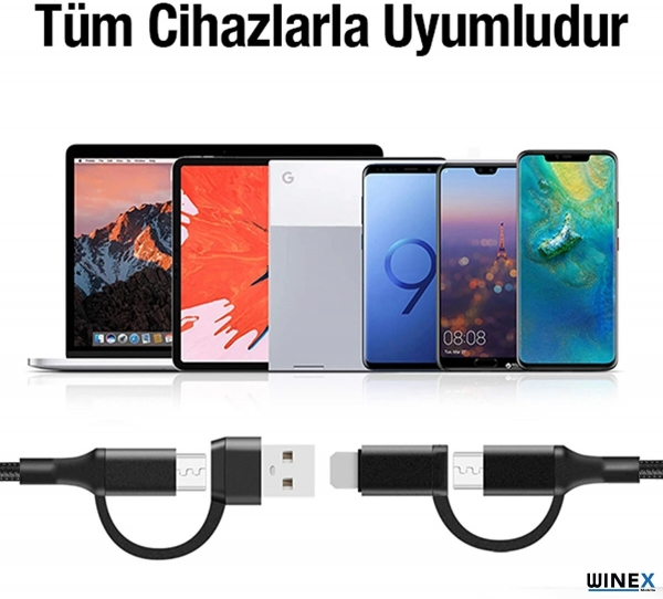 Winex YK3455 100W Şarj Kablosu