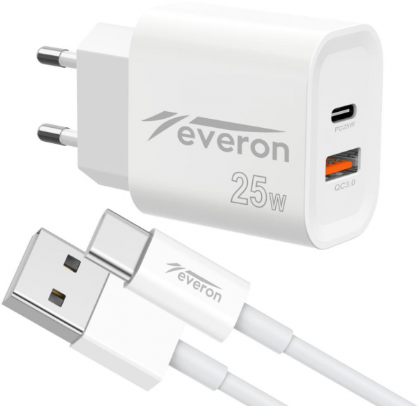 Everon EVR-023-C Şarj Aleti (USB Type-C)