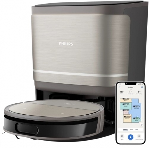 Philips HomeRun 9000 Serisi XU9100/10 Robot Süpürge+Mop
