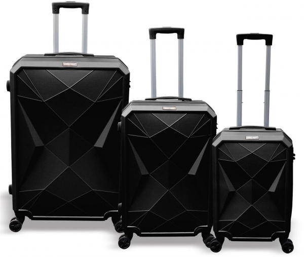 Coral High 16600 Diamond ABS 3'lü Valiz Seti