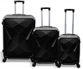 Coral High 16600 Diamond ABS 3'lü Valiz Seti resim