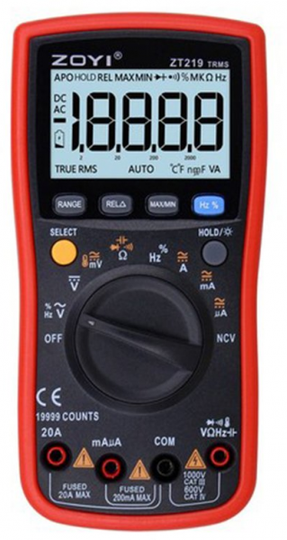 Zoyi ZT-219 Dijital Multimetre