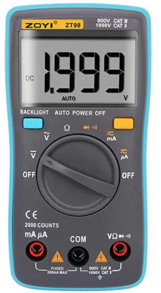 Zoyi ZT-98 Dijital Multimetre