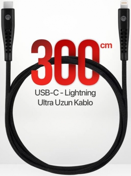 Mojue 3DK47 Şarj Kablosu (3 m)