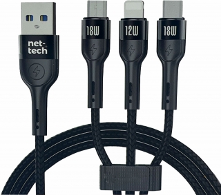 Nettech NT-DC13 Şarj Kablosu
