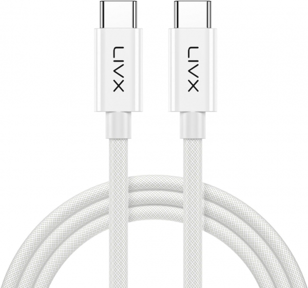 Livx White 100W Şarj Kablosu
