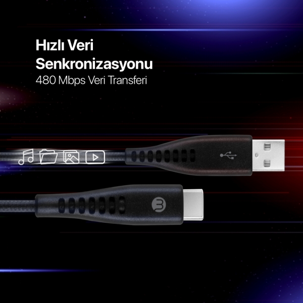 Mojue 3DK40 Şarj Kablosu