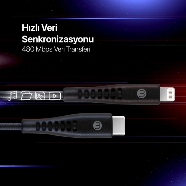 Mojue 3DK46 Şarj Kablosu