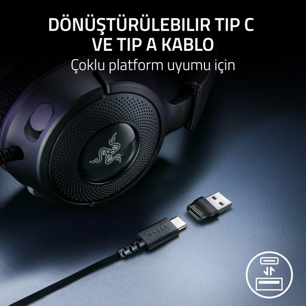 Razer Kraken V4 X Kablolu Kulaklık