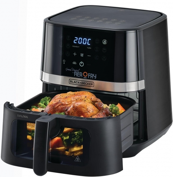 Black+Decker B0C3V86BJB Air Fryer Fritöz