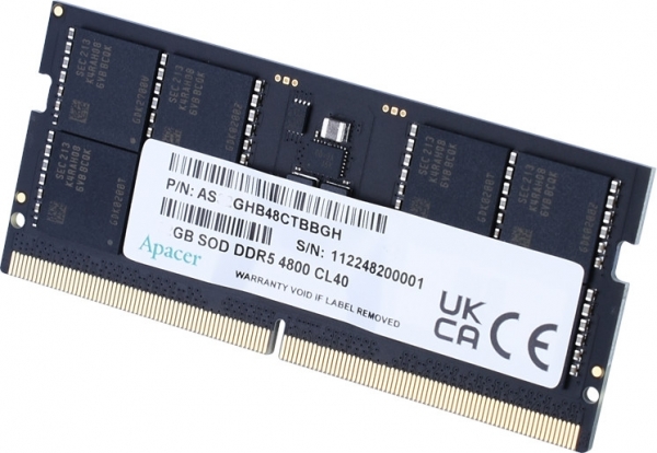 Apacer Standard DDR5 16 GB 4800 MT