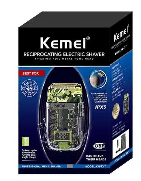 Kemei KM-TX7 Sakal Kesme Makinesi