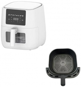 Miline AF6LE04 Air Fryer Beyaz Fritöz