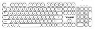 Torima TK-09 Retro Klavye
