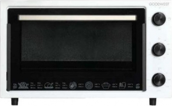 Goodwest GoodWest 36 Lt Beyaz Mini Fırın