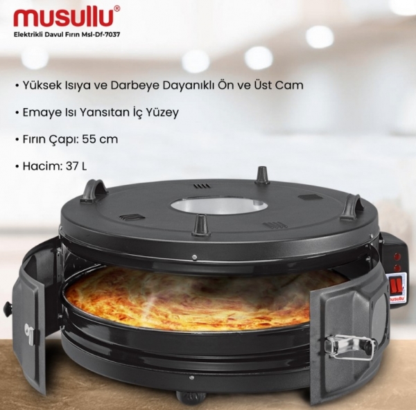 Musullu MSL-DF-7037 Davul Fırın