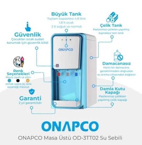 Onapco OD-3TT02 Su Sebili