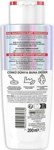 Loreal Paris Elseve Bond Repair 200 ml Şampuan