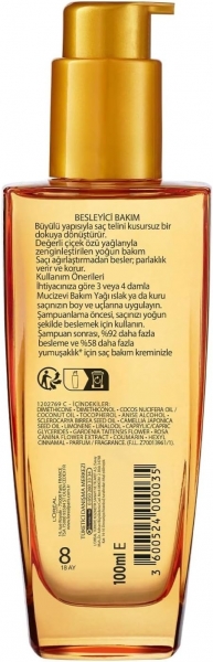 Loreal Paris Elseve Mucizevi Yağ Onarıcı 100 ml Bakım Yağı