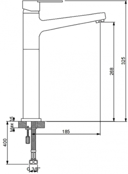 Newarc Domino 971008 Lavabo Bataryası