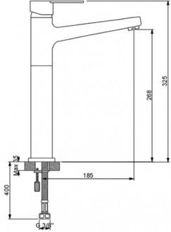 Newarc Domino 971008 Lavabo Bataryası