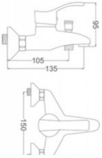 GMS Akdeniz AKD303 Banyo Bataryası