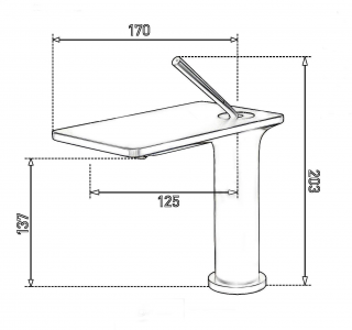 Fontana FJ-5012 Lavabo Bataryası