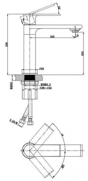 Fontana FM-2315 Lavabo Bataryası