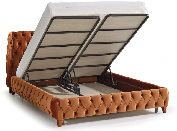 Mobilya Dükkanım Sultan 140x200 Baza+Başlık+Yatak Seti