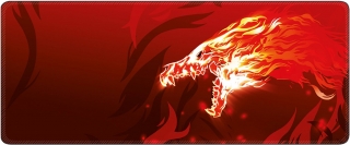 Xrades Red Dragon XXL 90x40 Mouse Pad