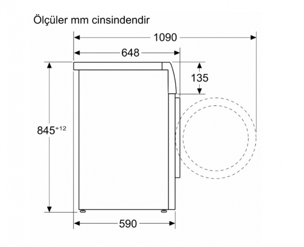 Bosch WGB254ASTR Çamaşır Makinesi