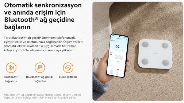 Xiaomi Body Composition Scale S400 Dijital Banyo Tartısı