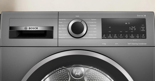 Bosch WQG2420RTR Isı Pompalı Kurutma Makinesi