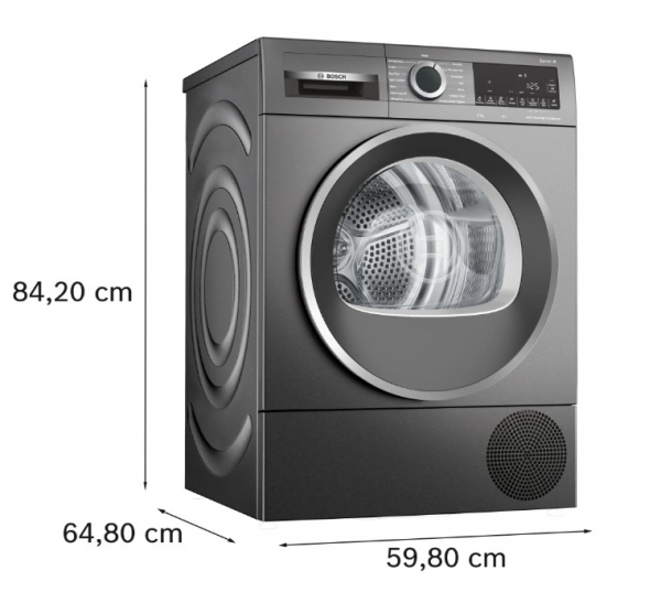 Bosch WQG2420RTR Isı Pompalı Kurutma Makinesi