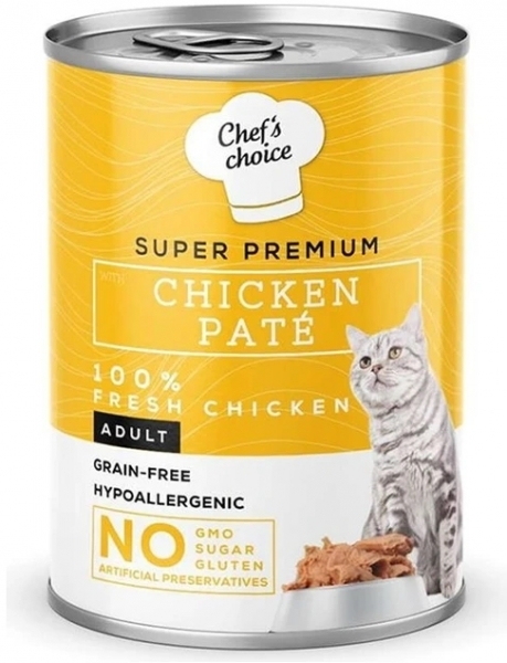 Chef's Choice Chefs Choice Tavuklu Balkabaklı 400 gr Kedi Maması