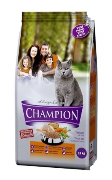 Champion Tavuklu Yetişkin 15 Kg Kedi Maması