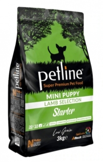 Petline Starter Kuzu Etli Düşük Tahıllı Küçük Irk Yavru 3 kg Köpek Maması