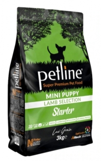 Petline Kuzu Etli Düşük Tahıllı Küçük Irk Yavru 3 kg Köpek Maması