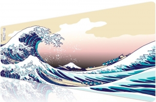 KlasseGear Pro Japon Dalgası XXL Mouse Pad