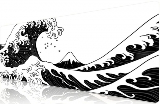 KlasseGear Pro Oki Nami Ura XXL Mouse Pad