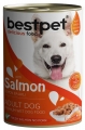 Bestpet Somonlu Parça Etli ve Soslu 400 gr resim