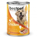 Bestpet Tavuk Etli Parça Etli ve Jöleli 400 gr resim