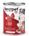 Bestpet Kuzu Etli Parça Etli ve Jöleli 400 gr resim