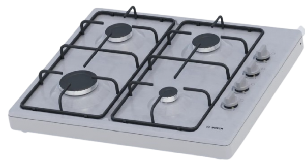 Bosch PBP0C5K80O Solo (Set Üstü) Gazlı Ocak