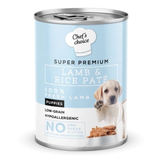 Chef's Choice Kuzu Pirinçli Yavru 400 gr Köpek Maması