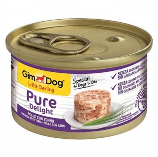 Gimdog Pure Delight Ton Balığı Tavuklu 85 gr Köpek Maması