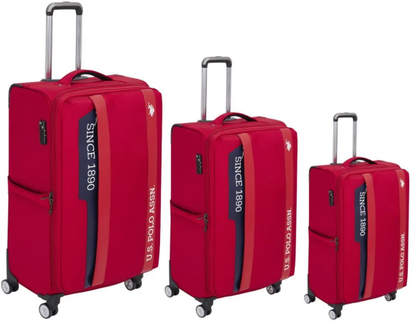 U.S. Polo Assn. U.s. Polo Assn. PLVLZ24033C Kumaş 3'lü Valiz Seti