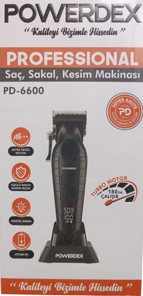 PowerDex PD-6600 Saç Kesme Makinesi