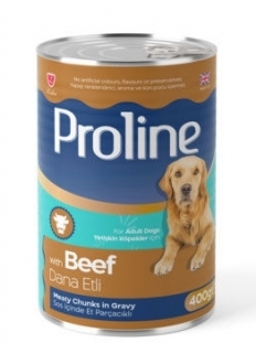 Proline Dana Etli Soslu Et Parçalı 400 gr Köpek Maması